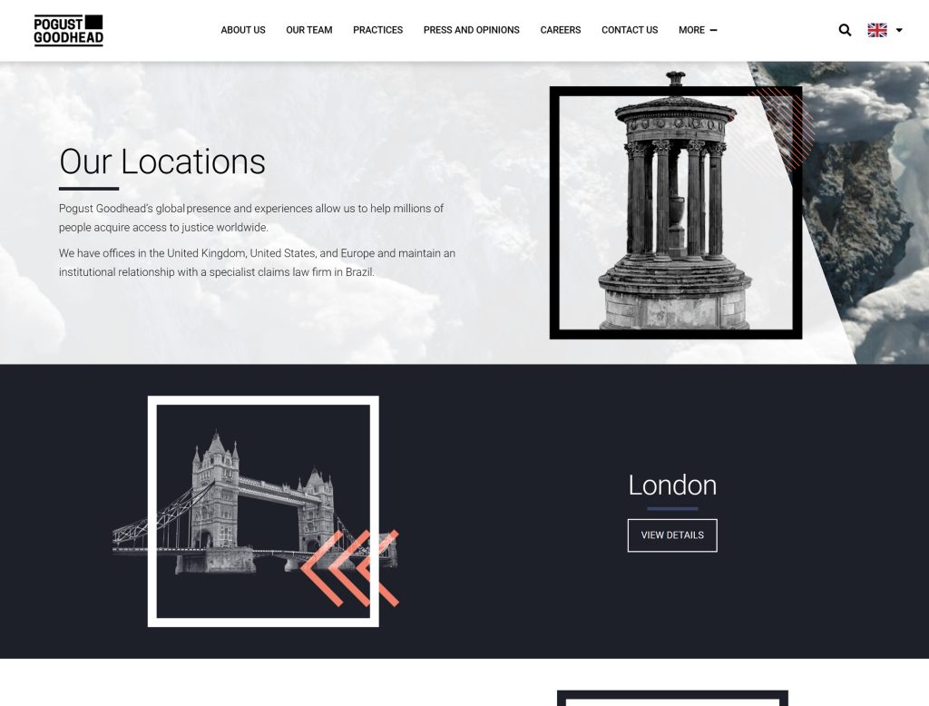 Pogust Goodhead - Locations