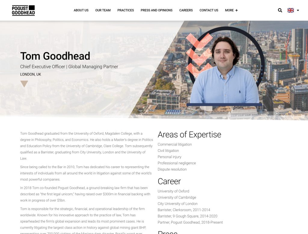 Pogust Goodhead - Redesigned Team Member